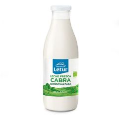 Leche de cabra pasteurizada semidesnatada 1L