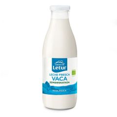 Leche de vaca pasteurizada semidesnatada 1L
