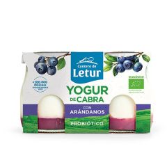 Yogur de cabra con arándanos 2×125 g