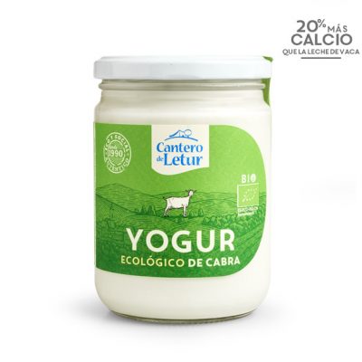 Yogur de cabra ecológico de 420 g. Cantero de Letur