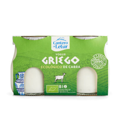 Yogur griego ecológico de cabra. Cantero de Letur